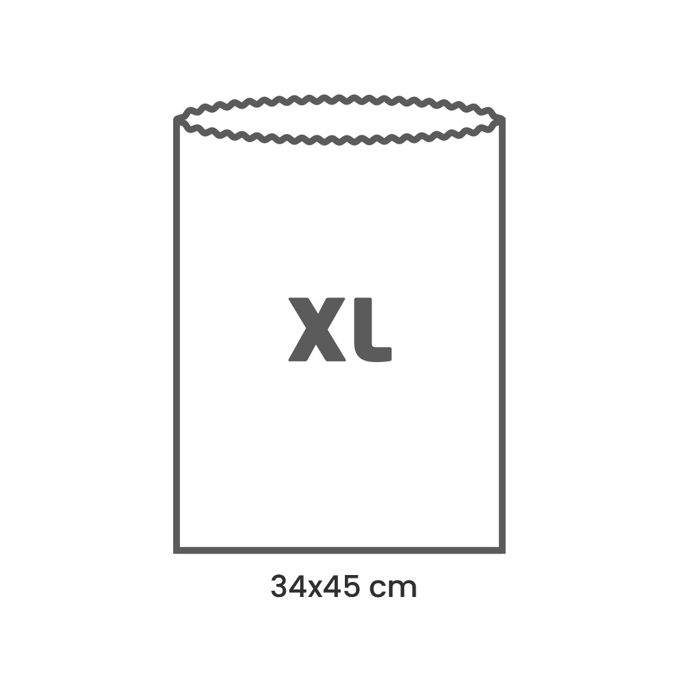 Vrečke iz čebeljega voska - XL, Orange Dots, 1 kos
