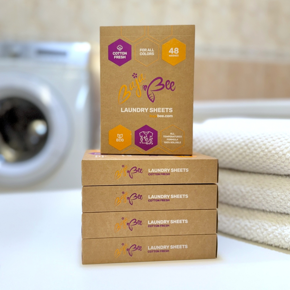 Pralni lističi BajaBee – 5 x 48 pranj