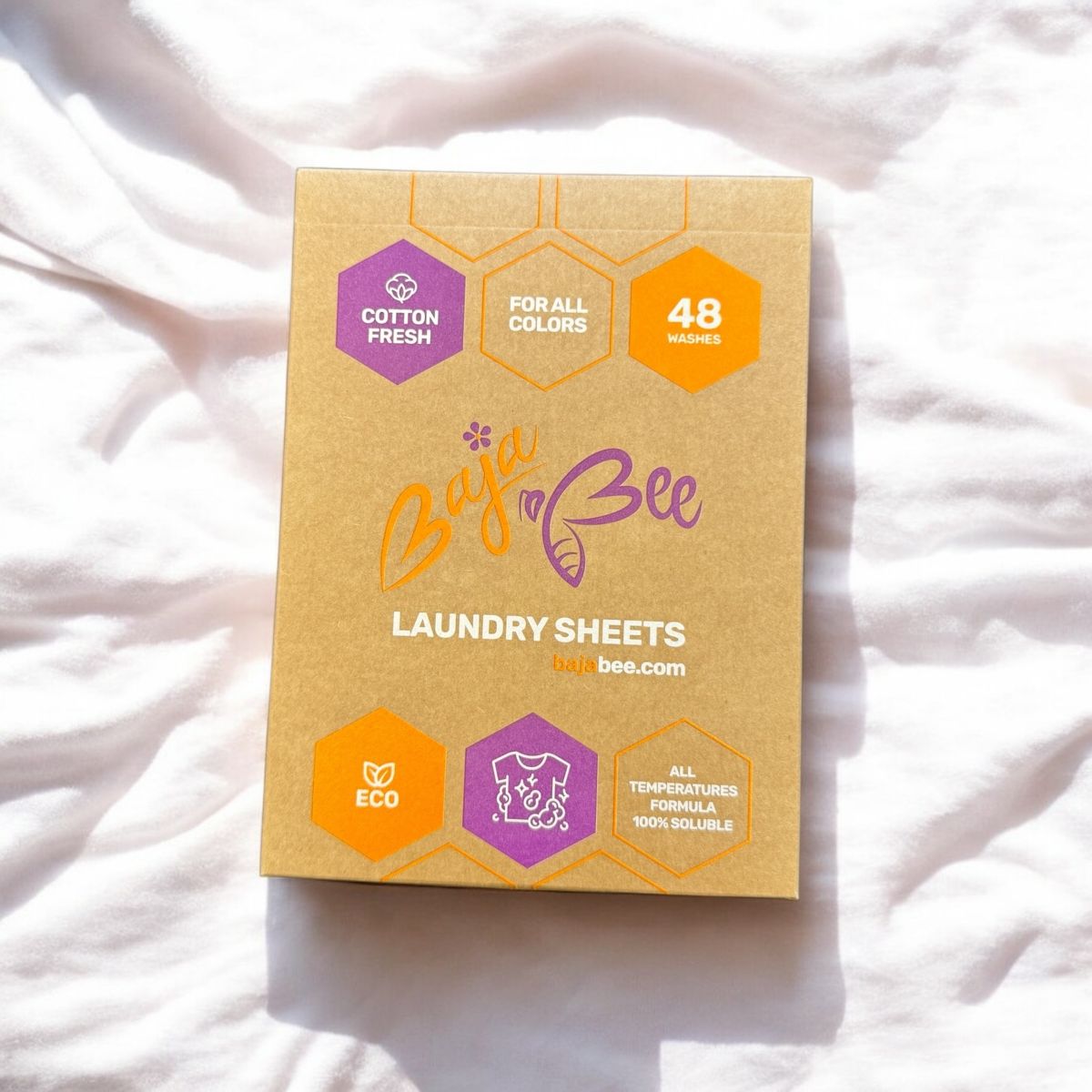 Pralni lističi BajaBee – Cotton Fresh, 48 pranj