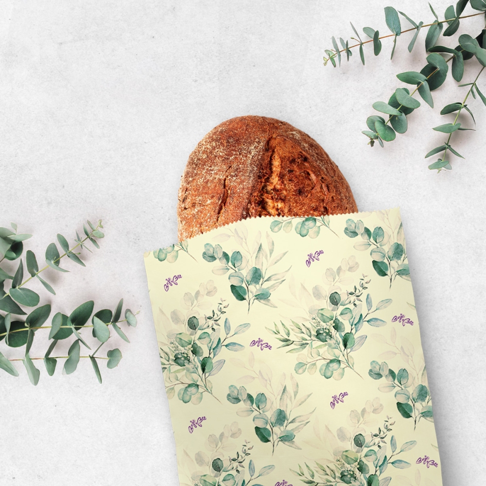 Vrečke iz čebeljega voska - XL, Eucalyptus, 1 kos