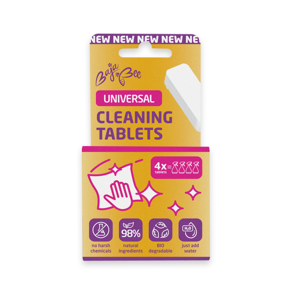 ECO tablete de curățare universale – 4 buc., portocală