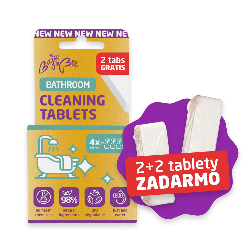 ECO čistiace tablety do kúpeľne – 2 + 2 tablety ZADARMO