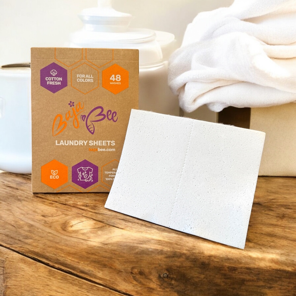 Pralni lističi BajaBee – Cotton Fresh, 48 pranj