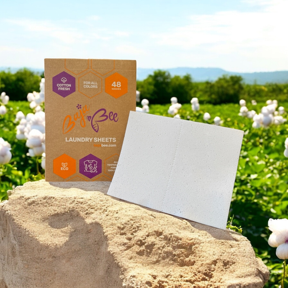 Pralni lističi BajaBee – Cotton Fresh, 48 pranj