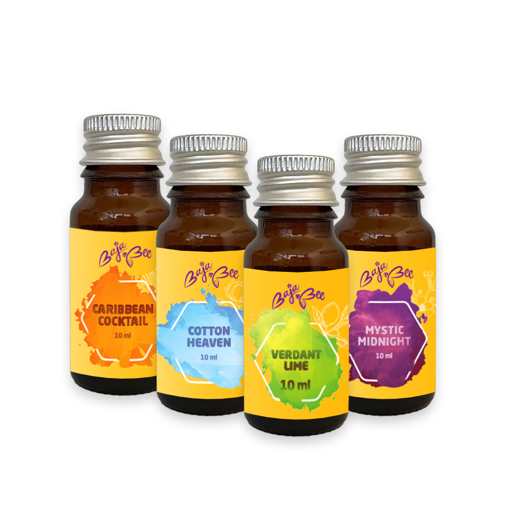 Vzorci parfumov za pranje - 4x 10 ml
