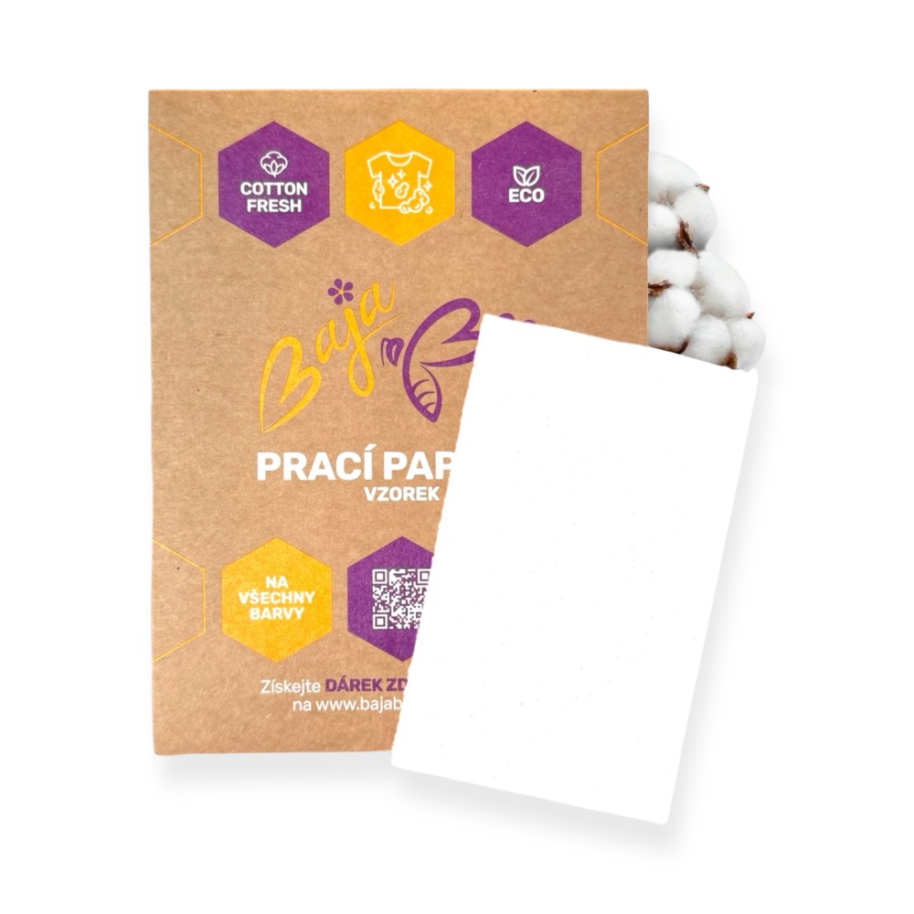 Vzorec pralnega lističa – Cotton Fresh, 1 pranje