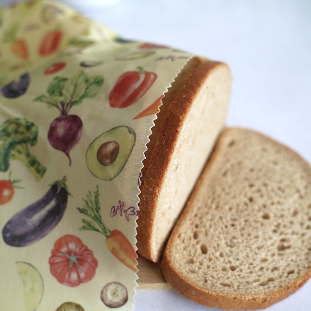 Obloge iz čebeljega voska - Multipack XL/M/M/S - Veggie & Orange Dots